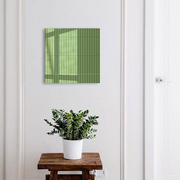 Armoire à clés murale Bambou vert