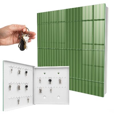 Armoire à clés murale Bambou vert