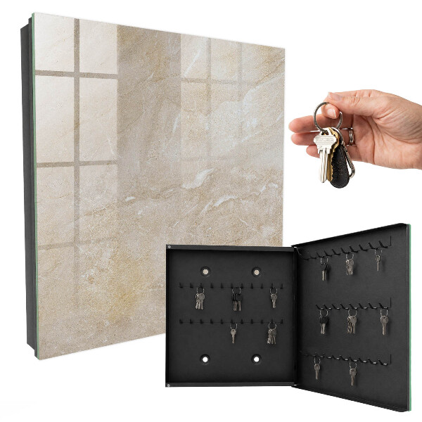 Armoire à clés murale Élégance minérale