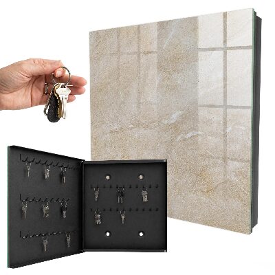 Armoire à clés murale Élégance minérale