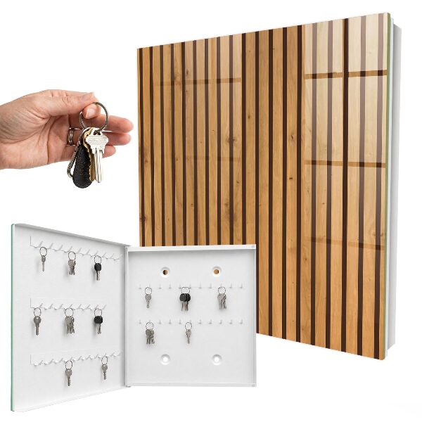 Boîte à clés decorative Mur en bois