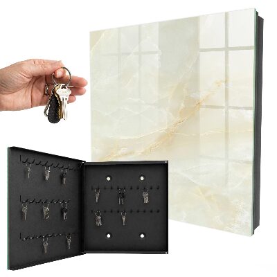 Armoire à clés murale L'élégance du marbre