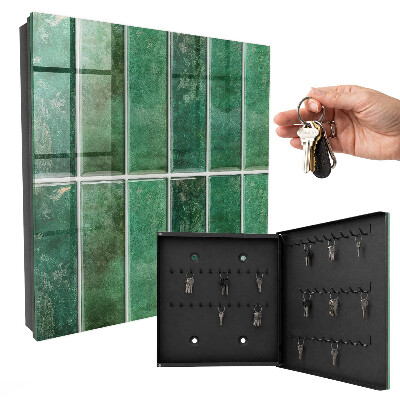 Armoire à clés murale Motif vert