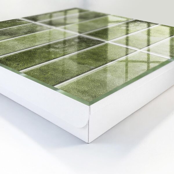 Boîte à clés decorative Carreaux verts