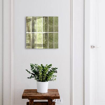 Boîte à clés decorative Carreaux verts