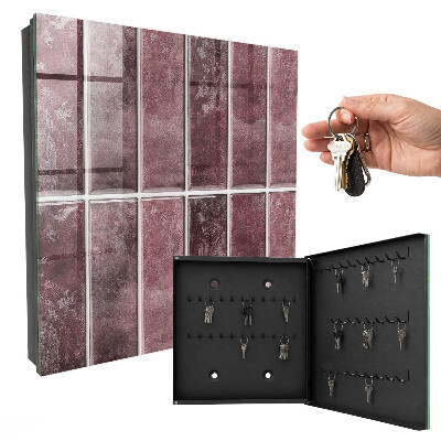 Armoire à clés murale Carreaux de Bourgogne