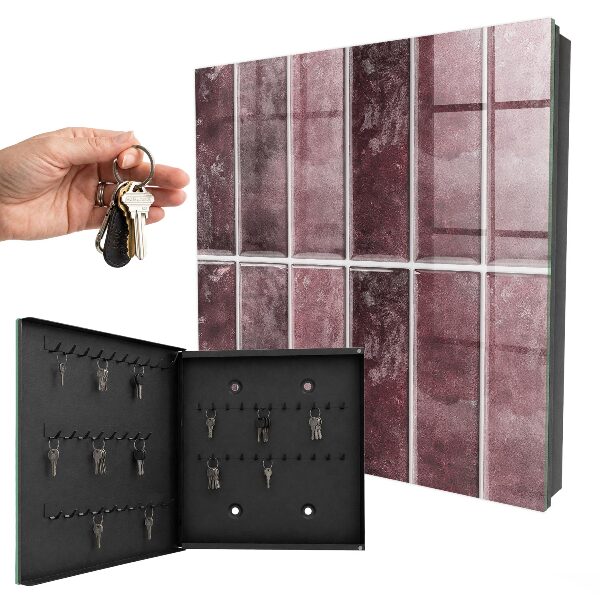 Armoire à clés murale Carreaux de Bourgogne