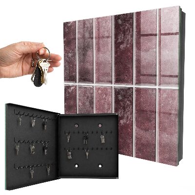 Armoire à clés murale Carreaux de Bourgogne