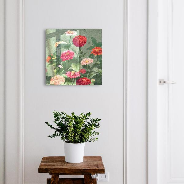 Armoire à clés murale Jardin fleuri