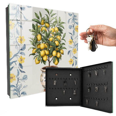 Armoire à clés murale Citronnier