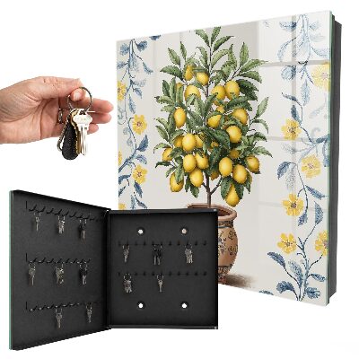 Armoire à clés murale Citronnier