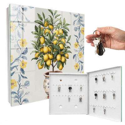 Armoire à clés murale Citronnier
