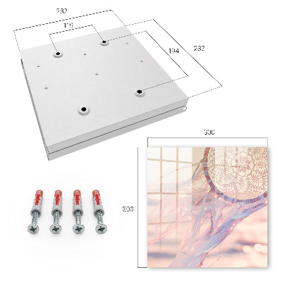 Armoire à clés murale Décoration en dentelle