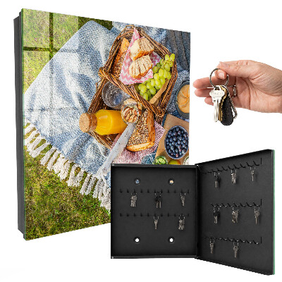 Armoire à clés murale Un pique-nique idyllique