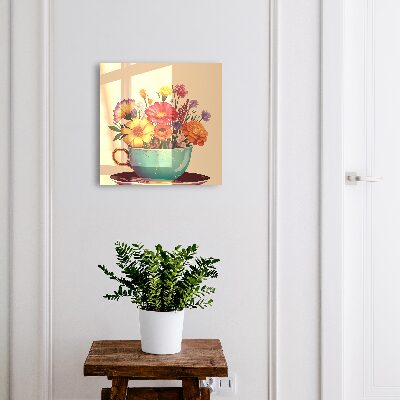 Armoire à clés murale Calice floral