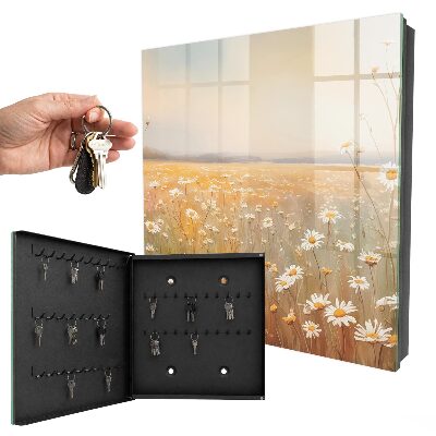 Armoire à clés murale Prairie fleurie