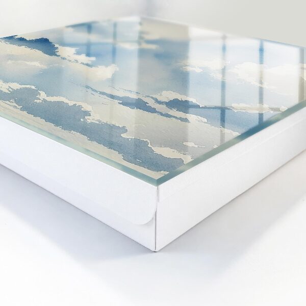 Armoire à clés murale Nuages ​​dans le ciel
