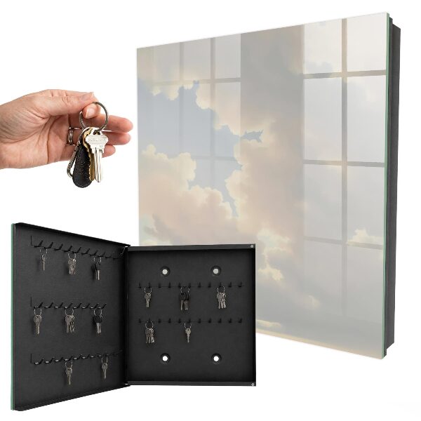 Boîte à clés decorative Des nuages dans le ciel