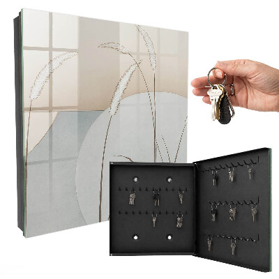 Armoire à clés murale Herbes naturelles