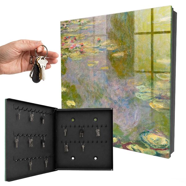 Boîte à clés decorative Les Nymphéas de Claude Monet
