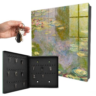 Boîte à clés decorative Les Nymphéas de Claude Monet