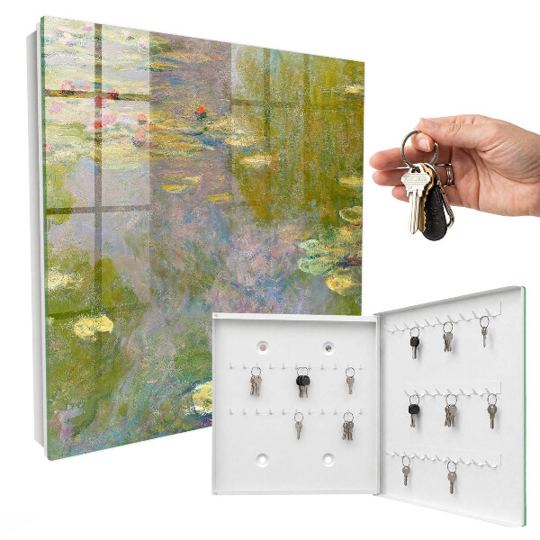 Boîte à clés decorative Les Nymphéas de Claude Monet