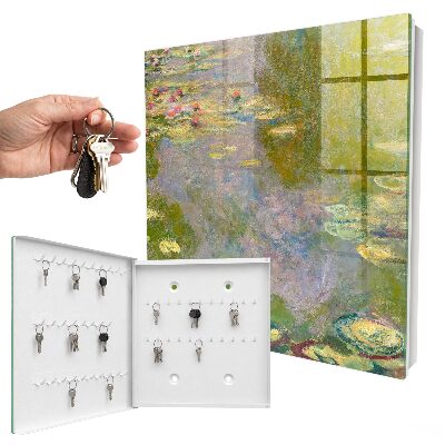 Boîte à clés decorative Les Nymphéas de Claude Monet