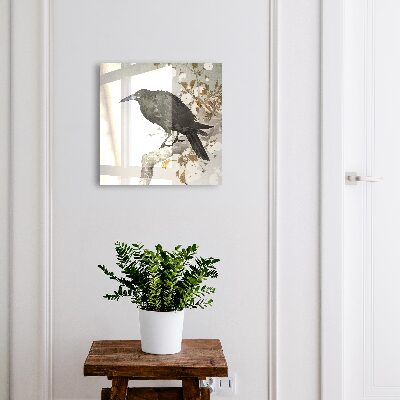 Boîte à clés decorative Corbeau noir