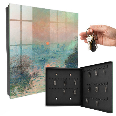 Armoire à clés murale Paysage romantique