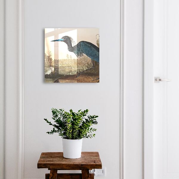 Boîte à clés decorative Oiseau exotique