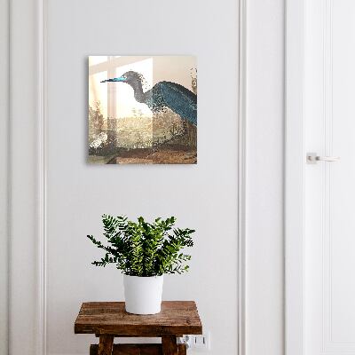 Boîte à clés decorative Oiseau exotique