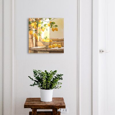 Boîte à clés decorative Fraîcheur citronnée
