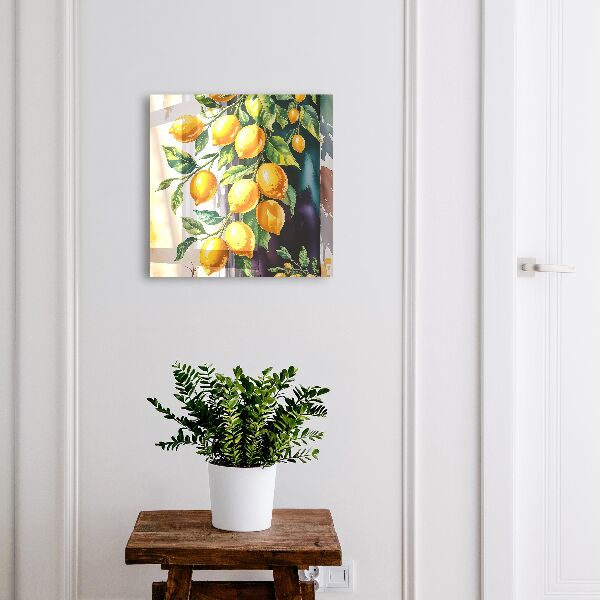 Armoire à clés murale La magie du citron