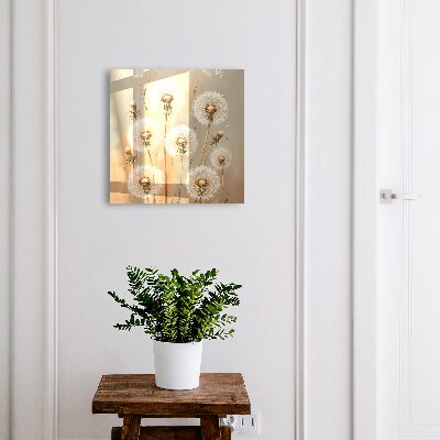 Armoire à clés murale La beauté du pissenlit