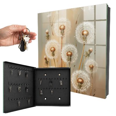 Armoire à clés murale La beauté du pissenlit