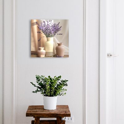 Armoire à clés murale Fleurs dans un vase