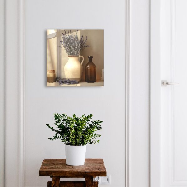 Boîte à clés decorative Vase lavande