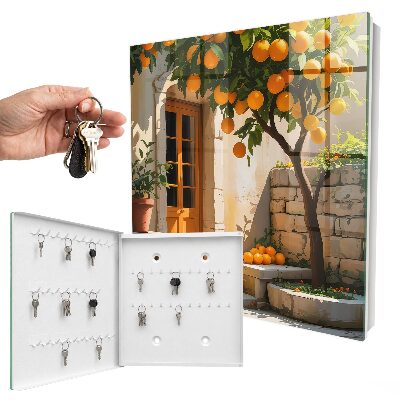 Boîte à clés decorative Jardin des Orangers