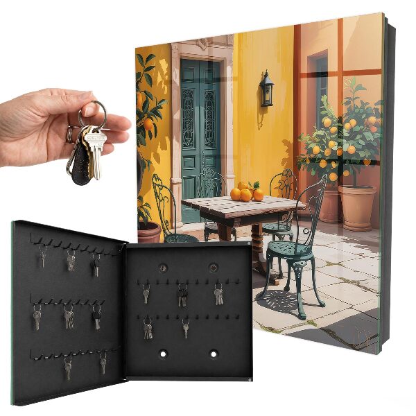 Armoire à clés murale Terrasse ensoleillée