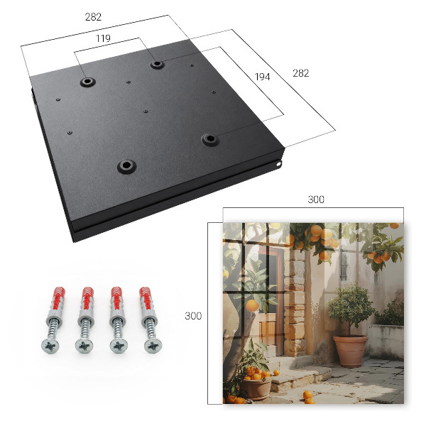 Armoire à clés murale Jardin des Orangers