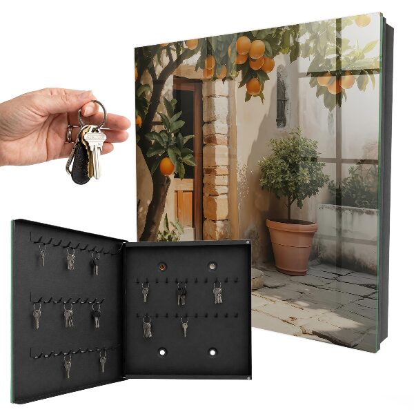 Armoire à clés murale Jardin des Orangers