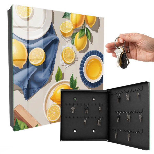 Armoire à clés murale Table de citron