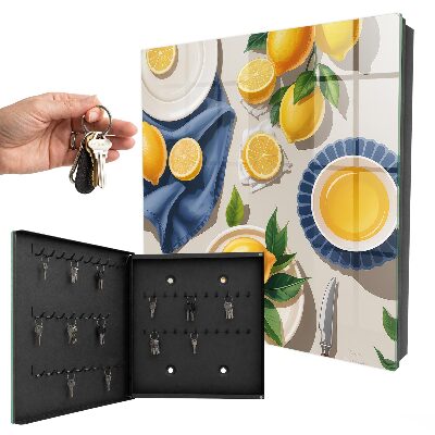 Armoire à clés murale Table de citron