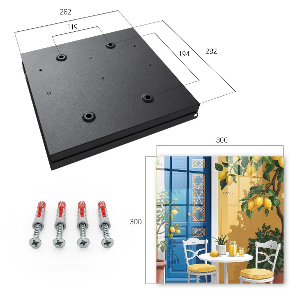 Armoire à clés murale Jardin d'été