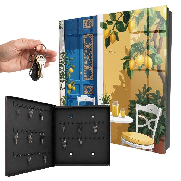 Armoire à clés murale Jardin d'été