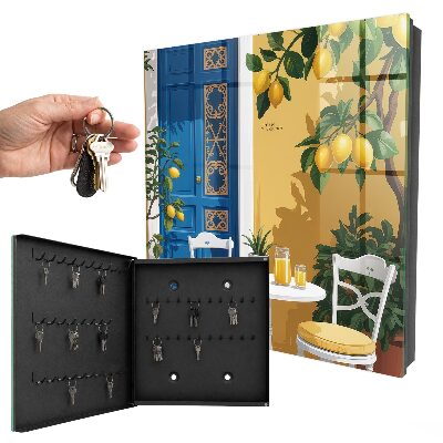 Armoire à clés murale Jardin d'été