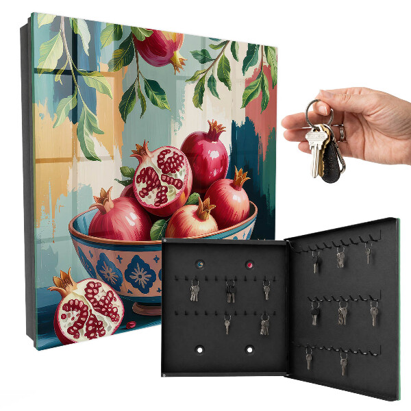 Armoire à clés murale Motif de fruit