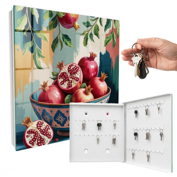 Armoire à clés murale Motif de fruit
