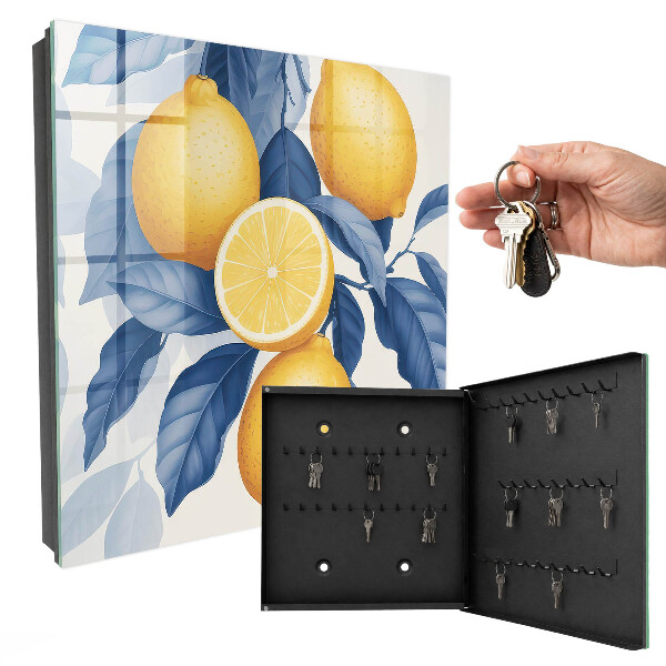 Armoire à clés murale La magie du citron