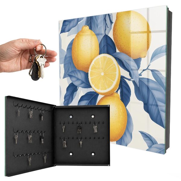 Armoire à clés murale La magie du citron